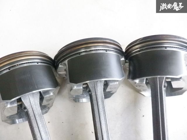 実動外し】 日産 純正 R35 GT-R GTR VR38DETT ピストン コンロッド 1台