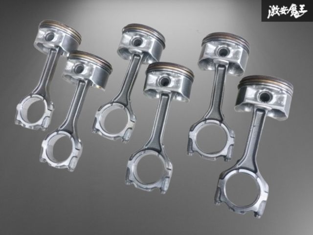 実動外し】 日産 純正 R35 GT-R GTR VR38DETT ピストン コンロッド 1台