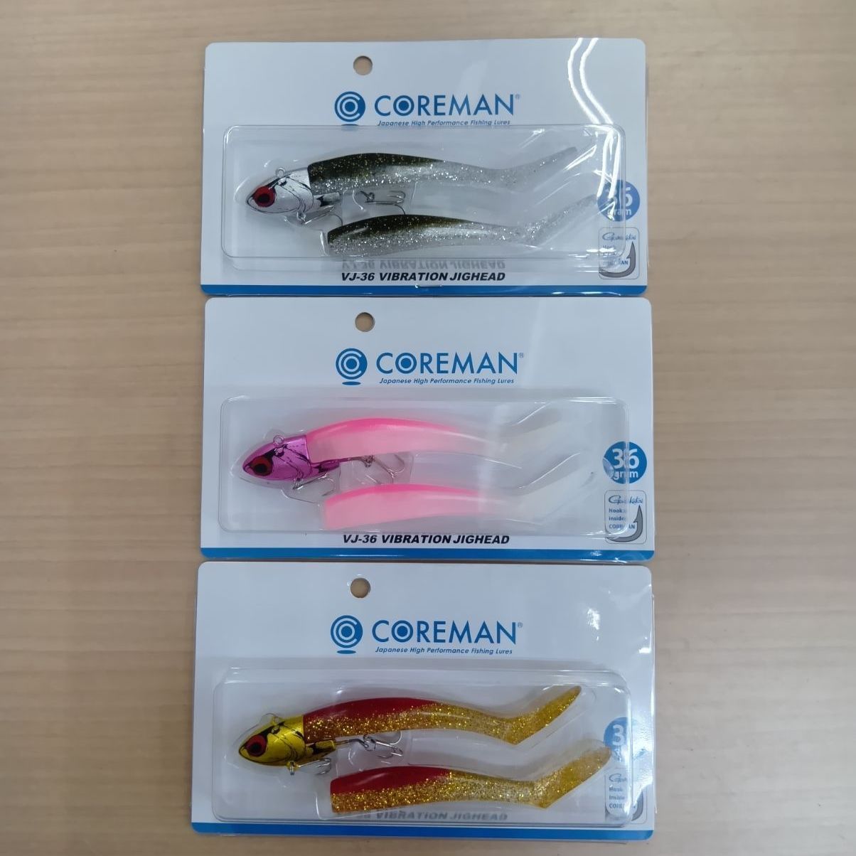 コアマンVJ 新品未使用まとめ売り 相模原橋本店 併売】未使用品 コアマン VJ-36 3個セット ① - メルカリ