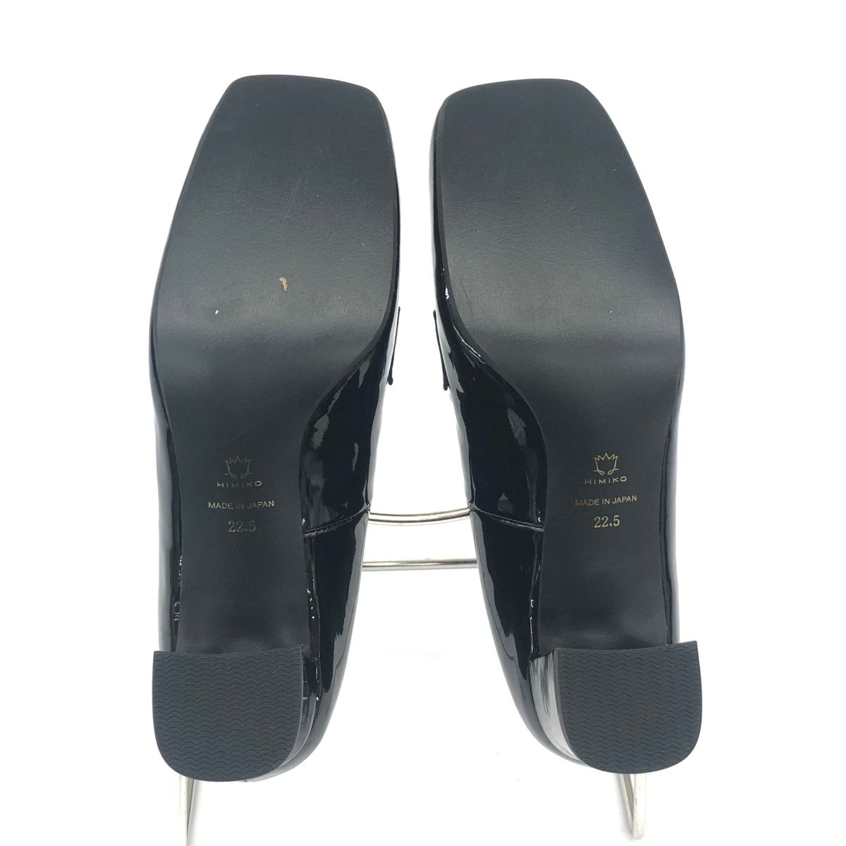 卑弥呼 ヒミコ ローファー 表記サイズ:22.5cm レザー ブラック 卑弥呼 ヒミコ ローファー 表記サイズ:22.5cm レザー ブラック