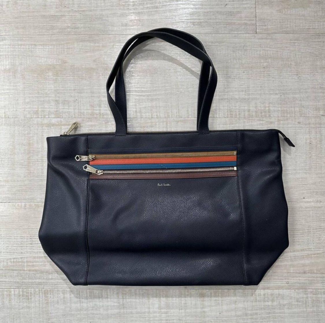 21aw 2021 Paul Smith ポールスミス signature zip stripe tote bag