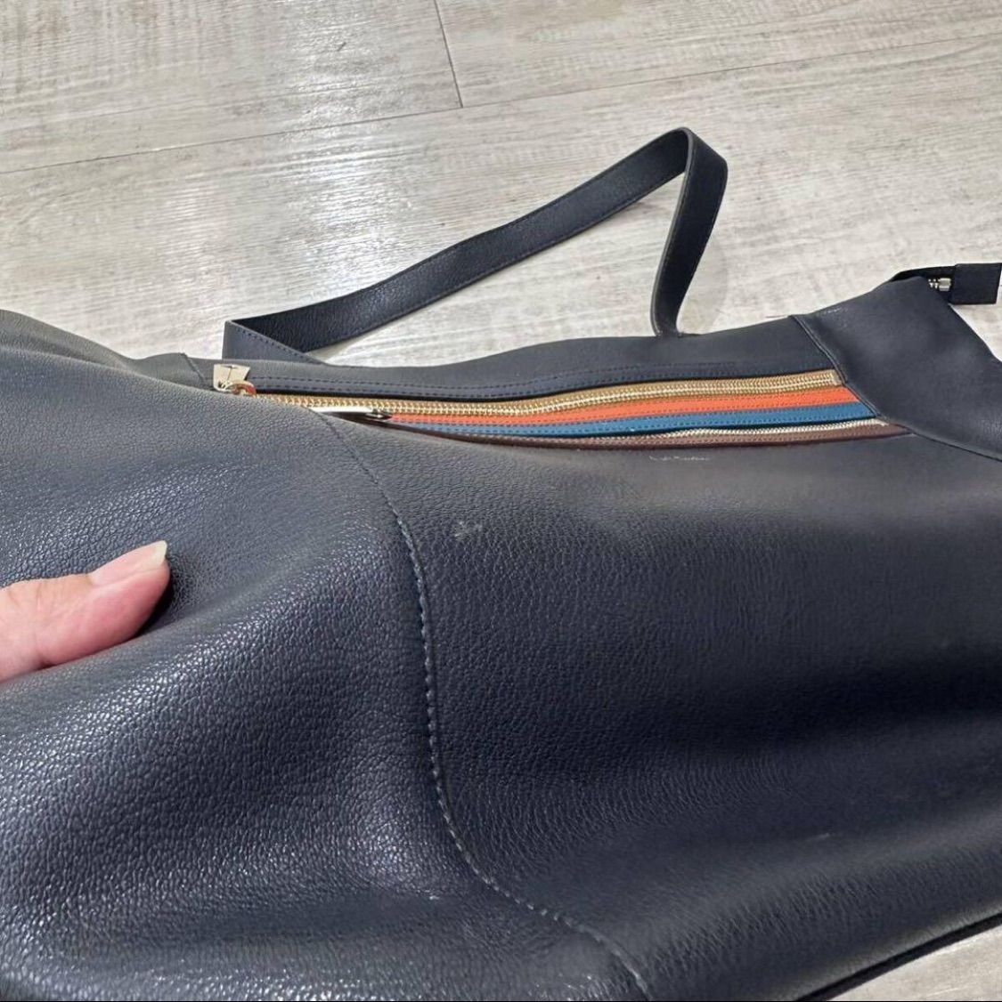 21aw 2021 Paul Smith ポールスミス signature zip stripe tote bag