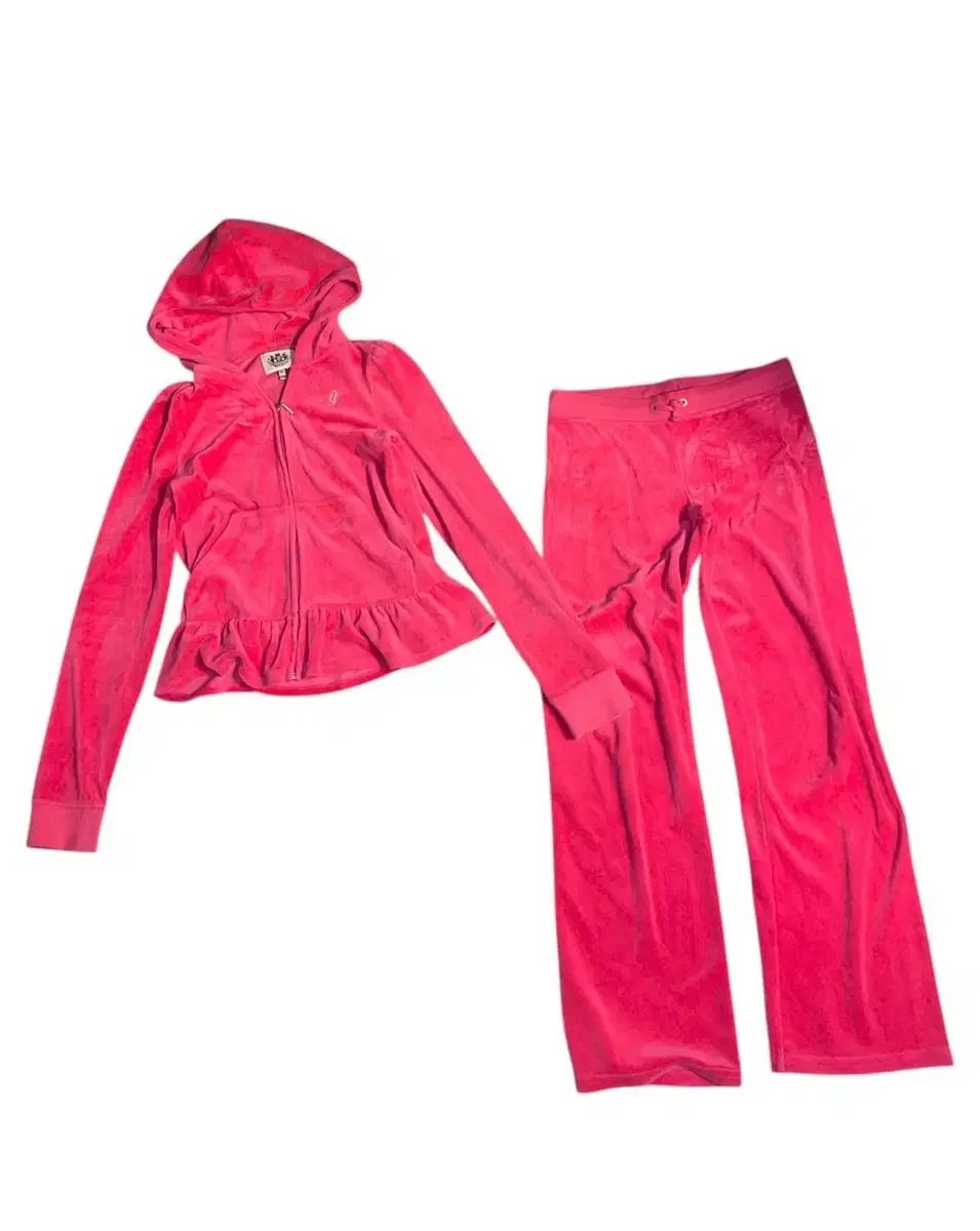 JUICY COUTURE ジューシークチュール 必須アイテム ツアーベルベット トレーナー セットアップ
