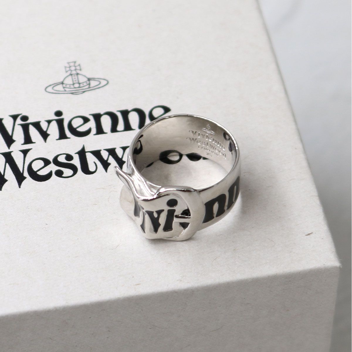Vivienne Westwood ヴィヴィアンウエストウッド BELT RING ロゴ ベルト 