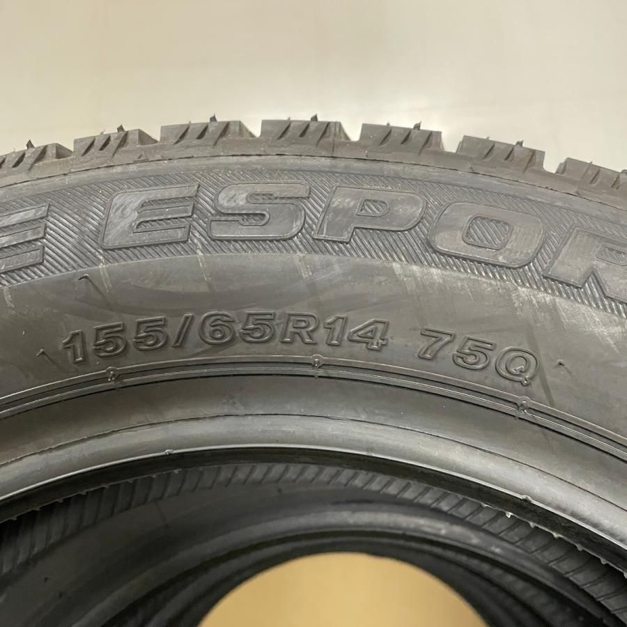 155/65R14 75Q スタッドレスタイヤ 2022-23年製造 アイスエスポルテ