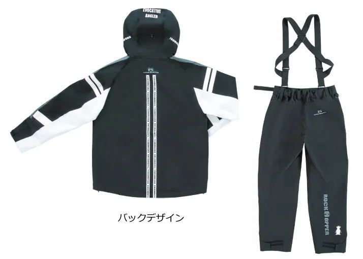 釣武者 テクニカルアーム 3レイヤーレインスーツ レッド Mサイズ レインウェア 釣具