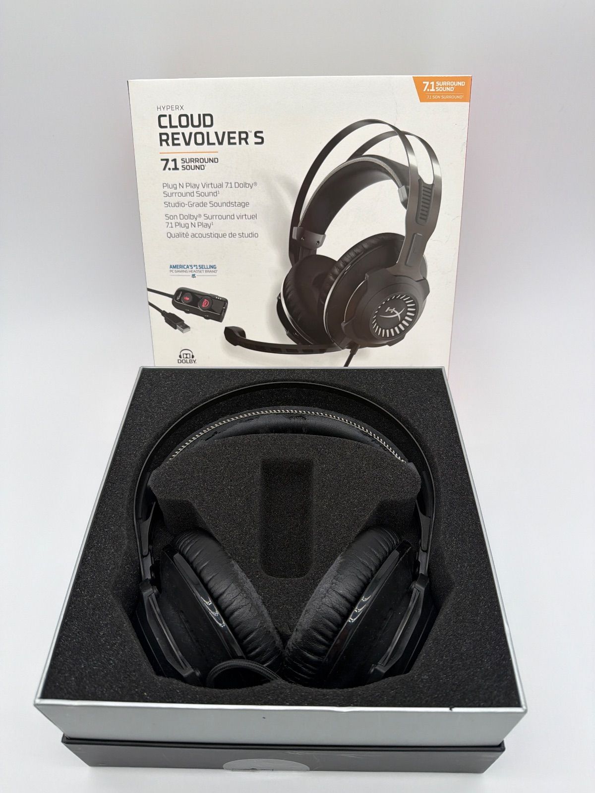 HYPERX CLOUD REVOLVER S ゲーミングヘッドセット - メルカリ