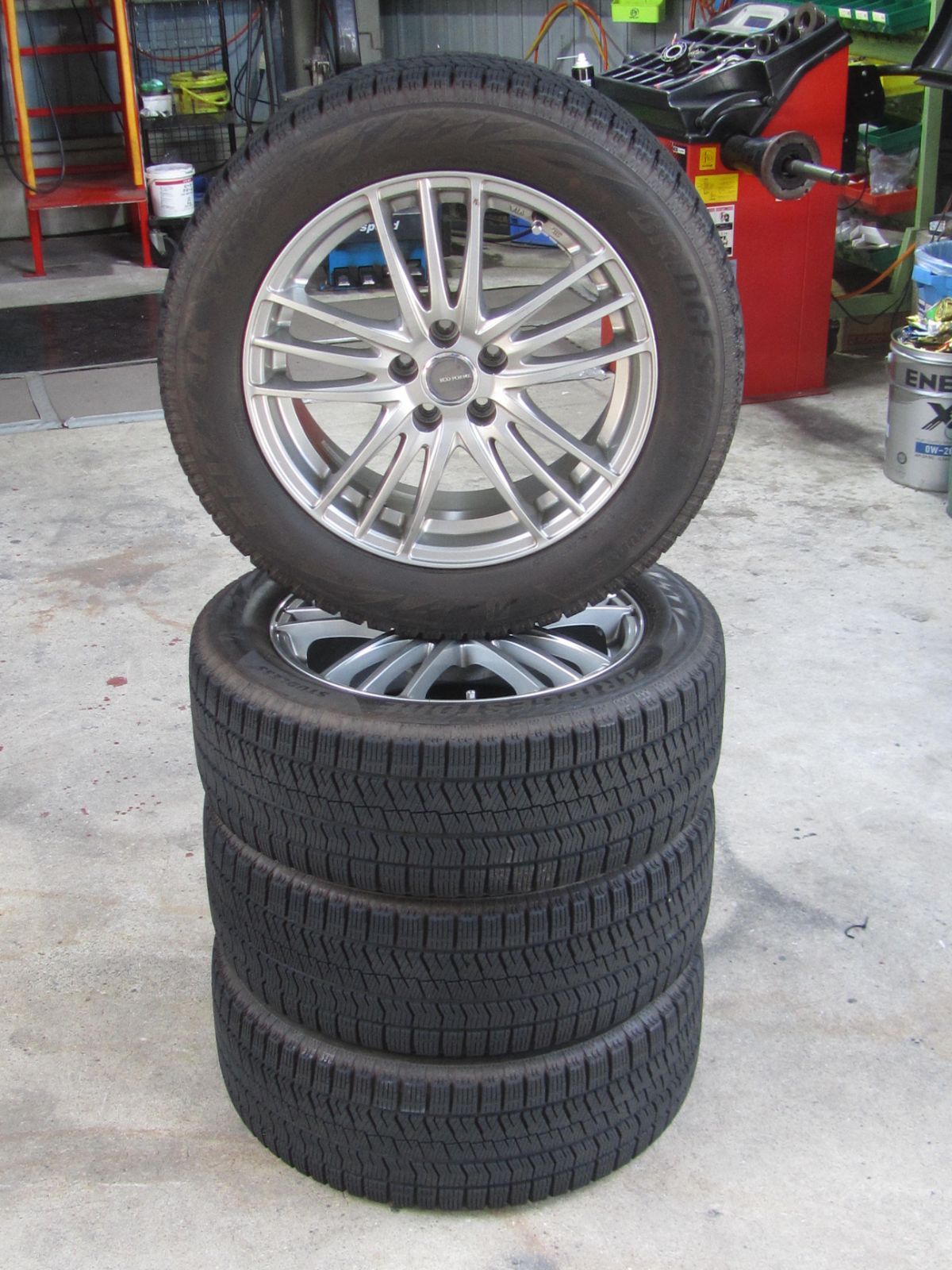  大 205 55 R 16 スタッドレス ブリヂストン ブリザック VRX 2 レガシィ インプレッサ CT 86など 16インチ タイヤ ホイールセット