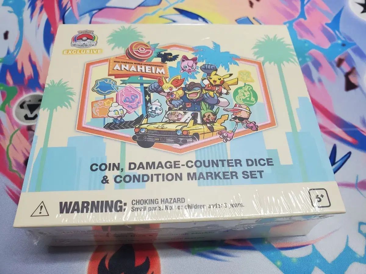ポケモンカード 2025 コレクション アナハイム WORLD Champion(チャンピオン)INカード ダイス コイン セット