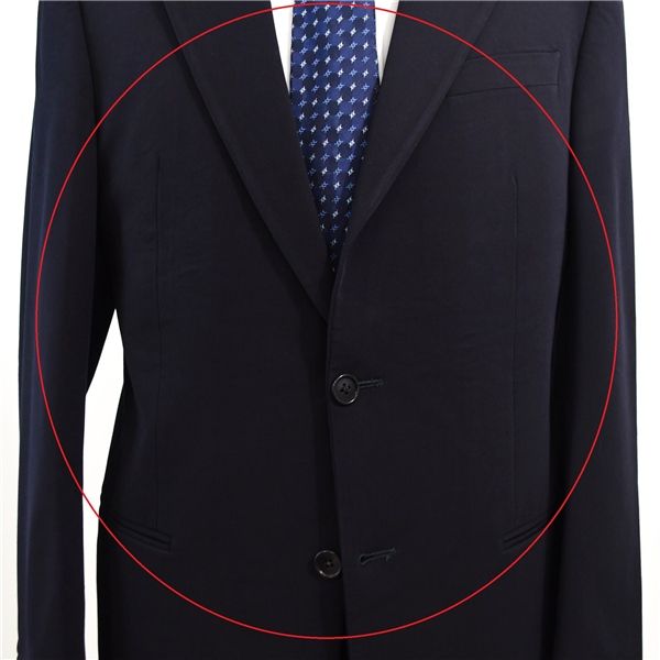 アルマーニ ネイビー シングル スーツ undefined