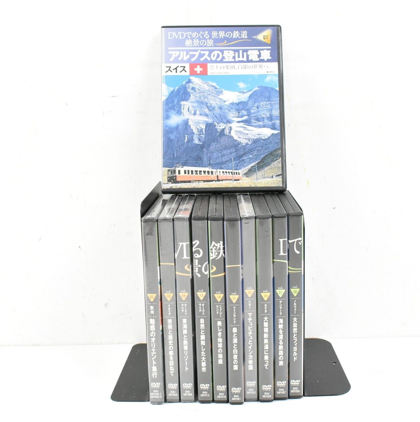 集英社 DVDでめぐる世界の鉄道絶景の旅 11点セット DVD 鉄道