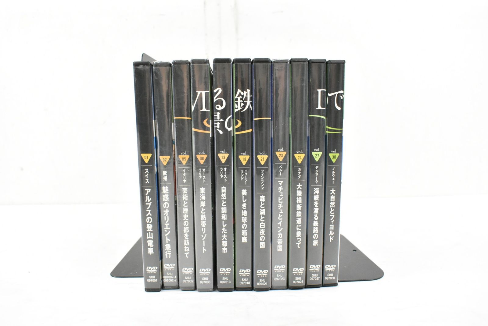 集英社 DVDでめぐる世界の鉄道絶景の旅 11点セット DVD 鉄道