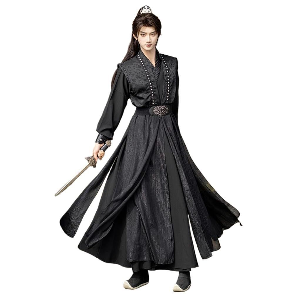 チャイナ服 コスプレ仮装 メンズ レディース 漢服 侠客 男女兼用 中華服 大きいサイズ カップル 学園際 ステージ