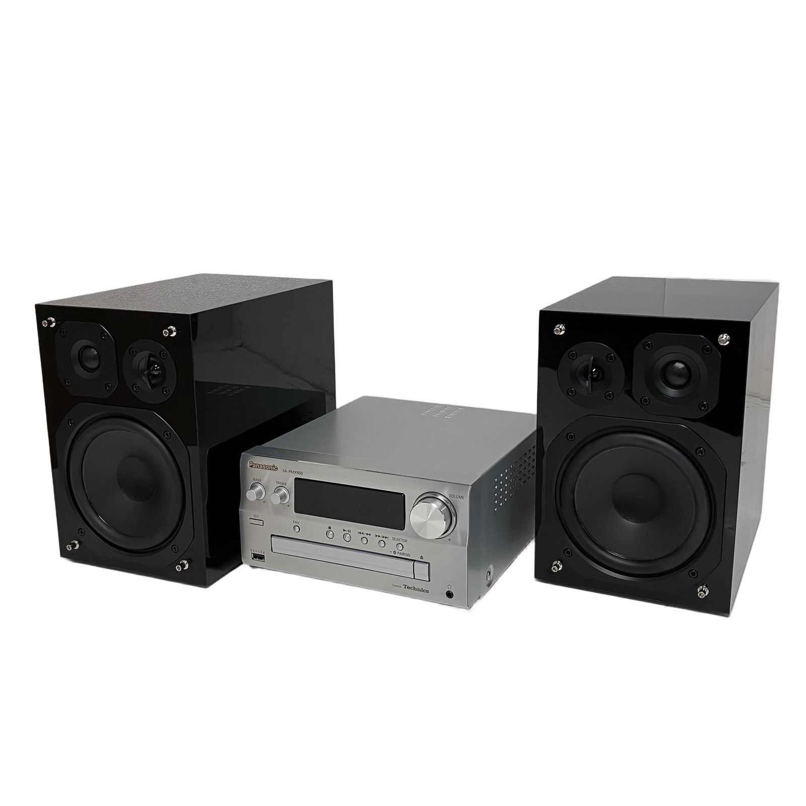 Panasonic アンプSA-PMX900 スピーカーSB-PMX100 Panasonic SA-PMX900 SB-PMX100 パナソニック CD ミニコンポ