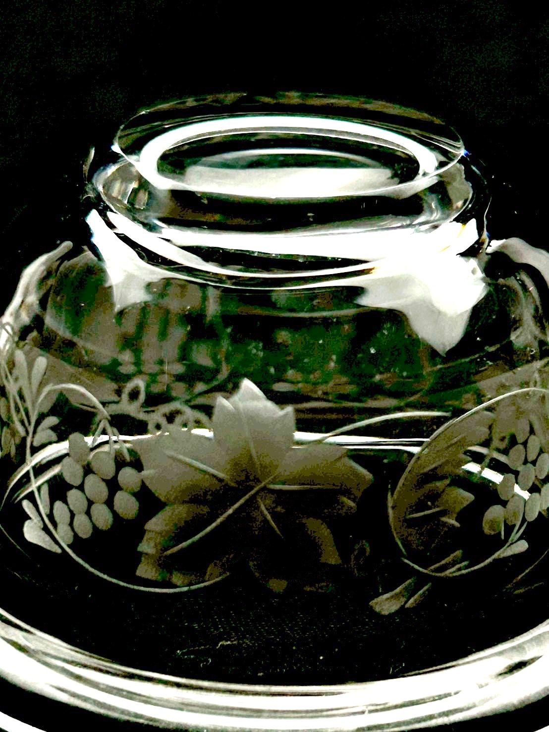 クリスタル製 猪口