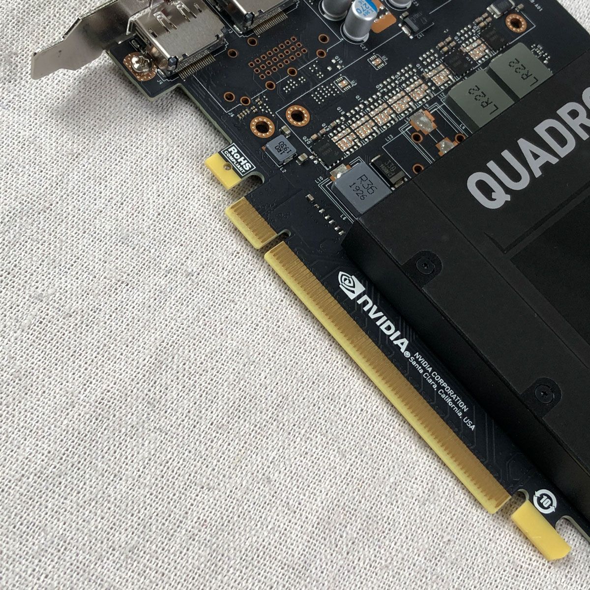画面出力 済 GPU グラフィックボード NVIDIA QUADRO P 2200 メモリ5 GB GPU-251902 403705