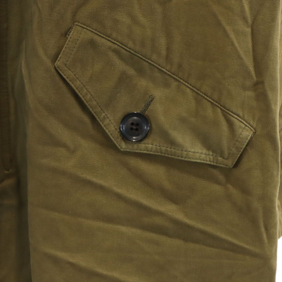 ROEN ロエン ダッフルコート 48 カーキ メンズ 古着