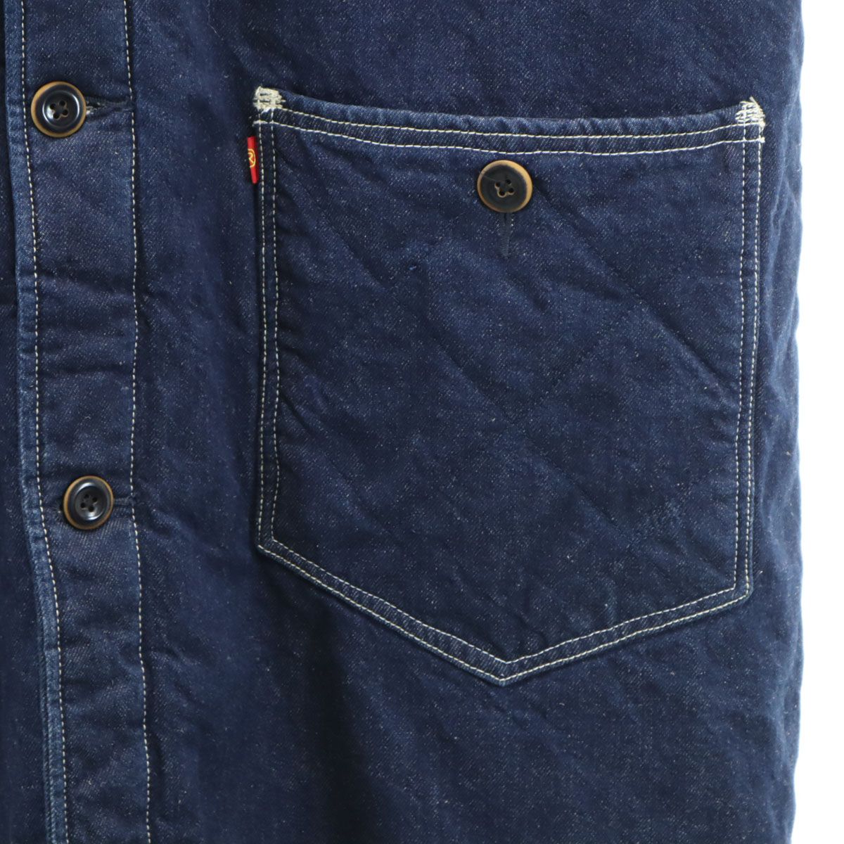 未使用 Levi's RED リーバイスレッド デニムコート L ネイビー 裏ボア