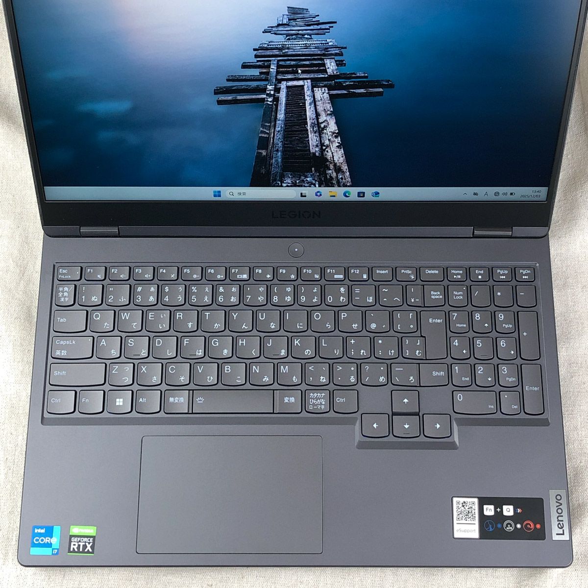 本体のみ】ゲーミングパソコン ノートPC Lenovo Legion 5 15IAH7【i7 