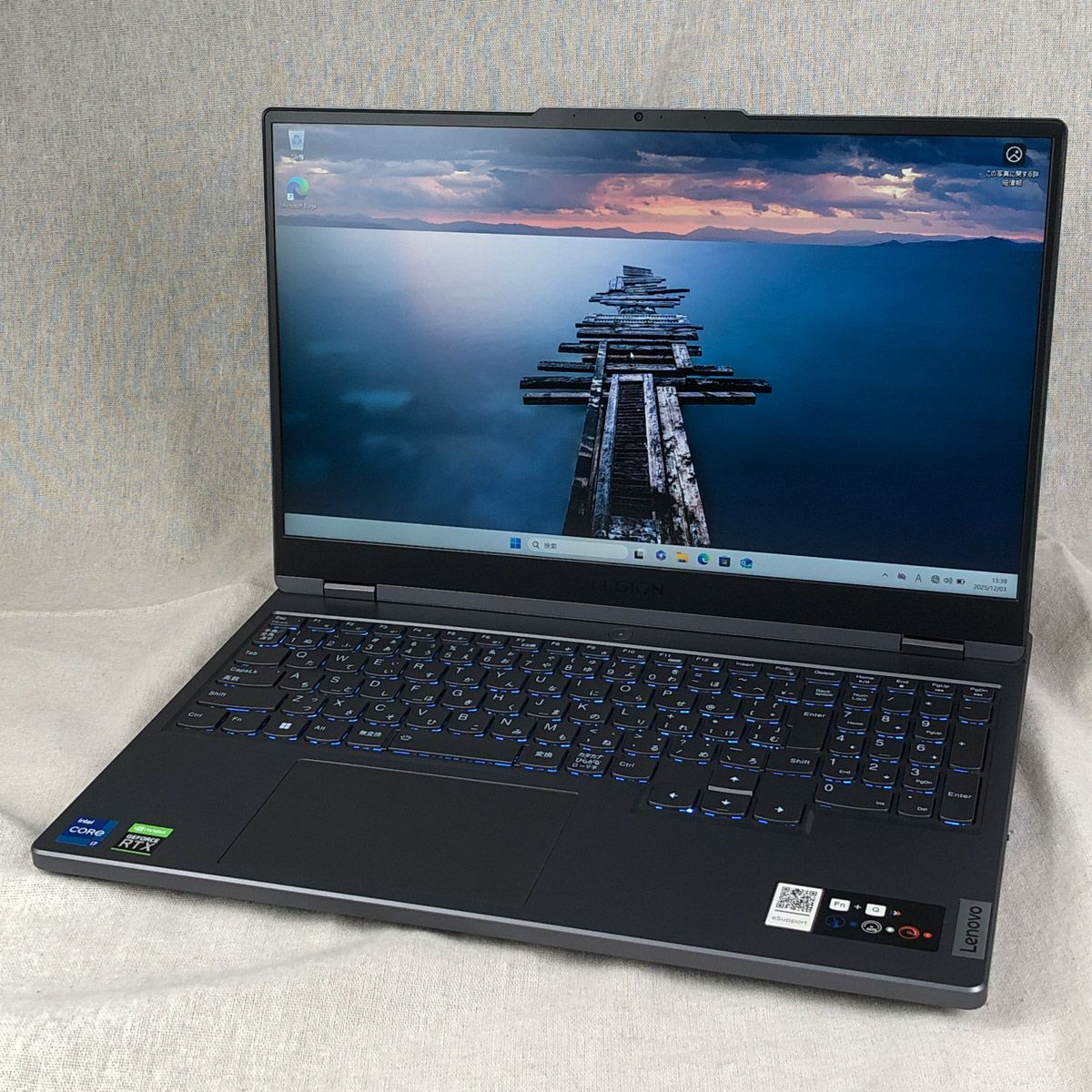 本体のみ】ゲーミングパソコン ノートPC Lenovo Legion 5 15IAH7【i7 