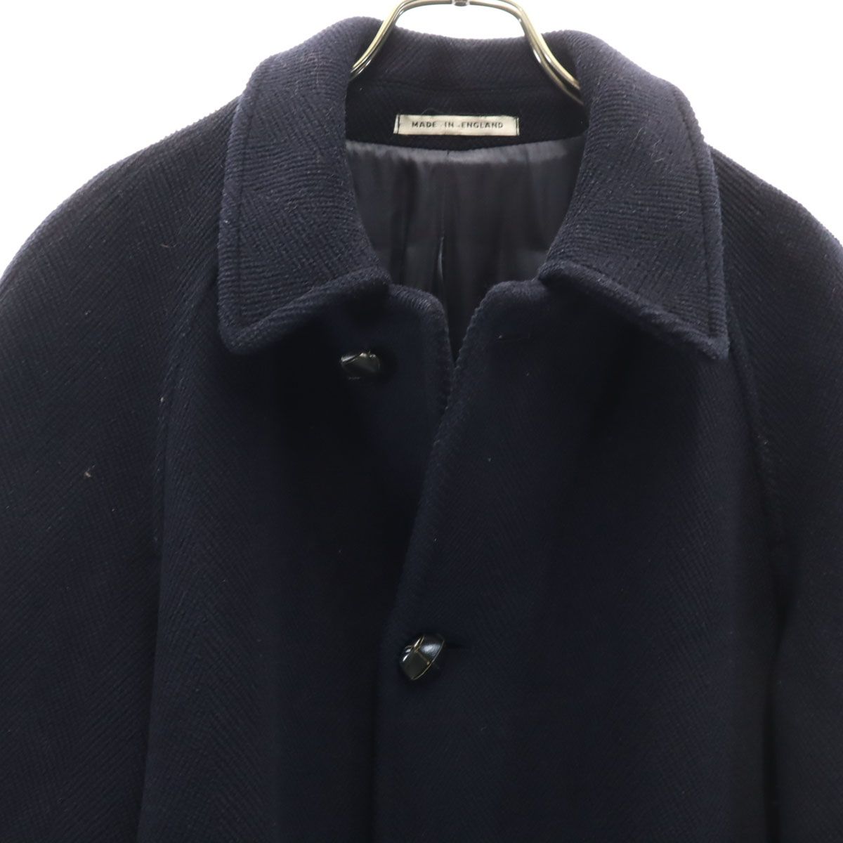 MONTGOMERY by Tibbett モンゴメリー 英国製 ウールコート 36 ネイビー