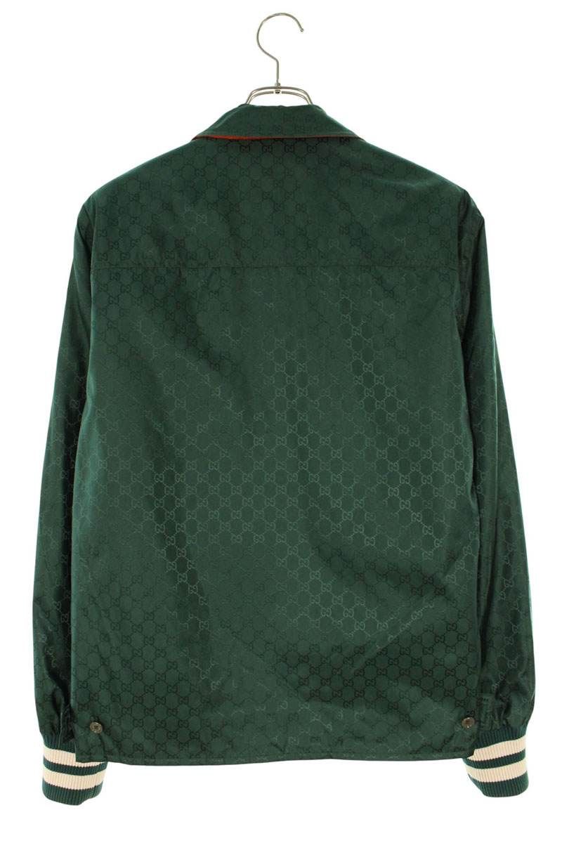グッチ 654831 ZAGVX GGナイロン リバーシブルブルゾン メンズ 46