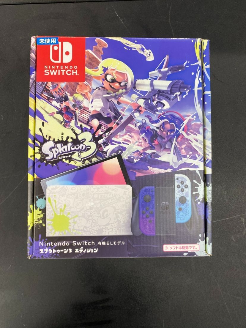 箱 Nintendo Switch有機ELモデルスプラトゥーン3エディション 本体 ゲーム機
