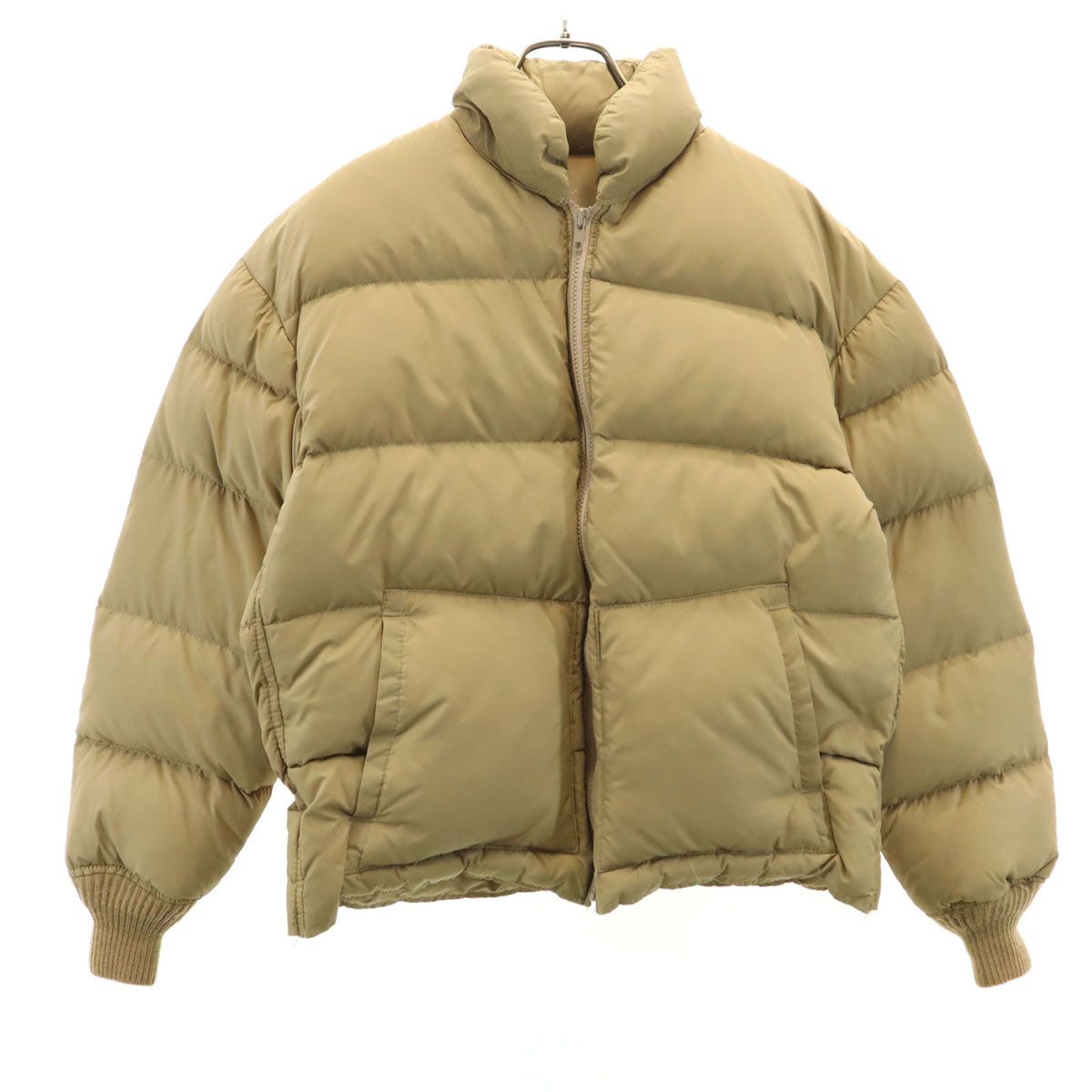 Schott / ダウンジャケット/S/コットン/ベージュ/無地 schott ショット 80s 90s USA製 オールド ダウンジャケット M ベージュ