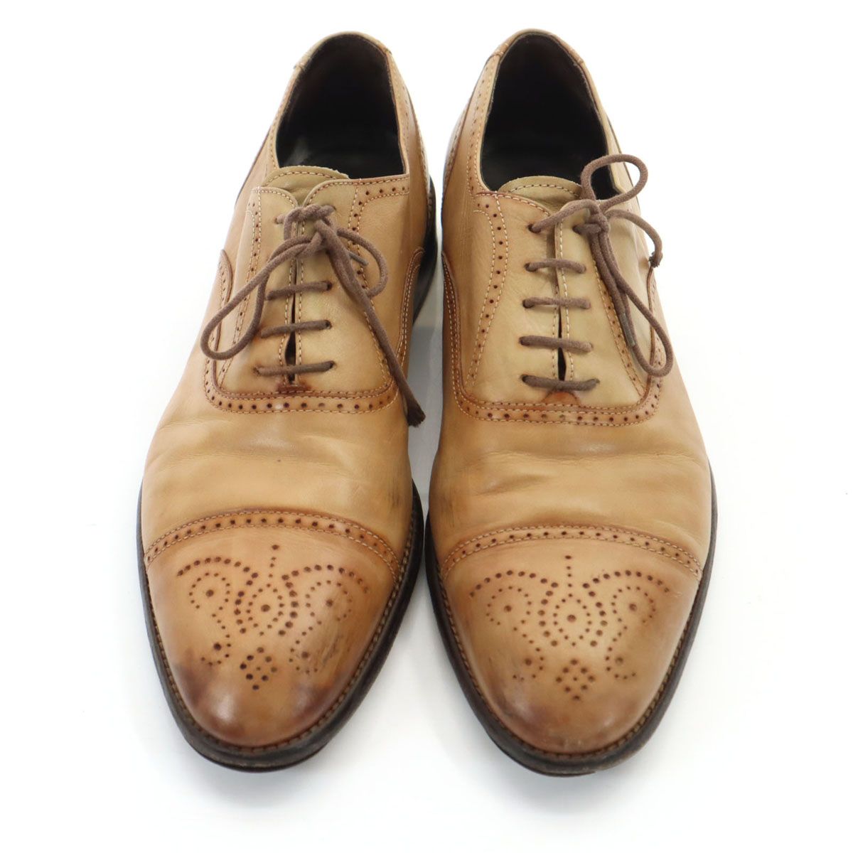 Hilton ヒルトン イタリア製 ストレートチップ メダリオン ドレス