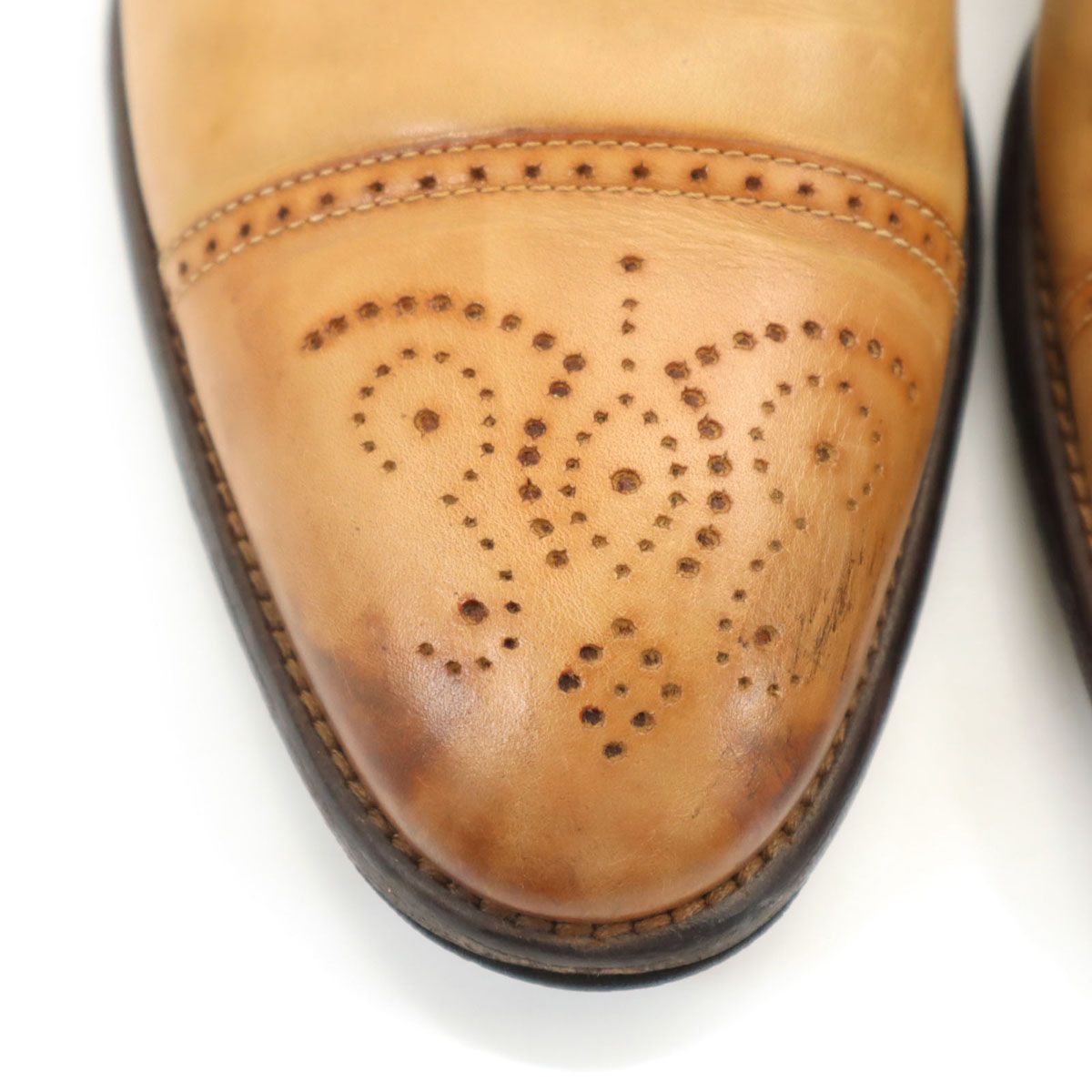 Hilton ヒルトン イタリア製 ストレートチップ メダリオン ドレス