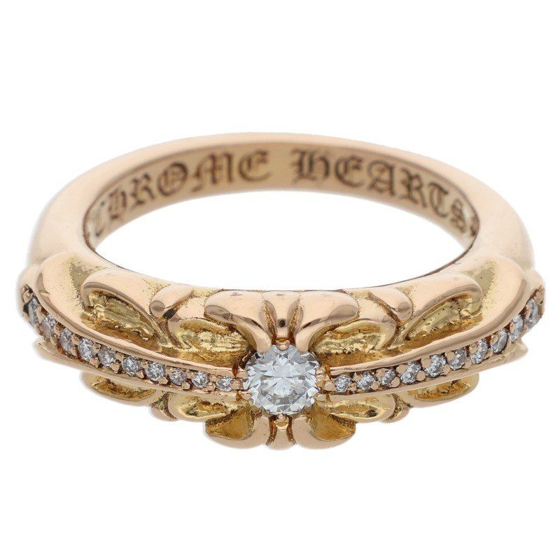 クロムハーツ 22K BABYCLSC P/D/ベイビークラシックフローラルクロス