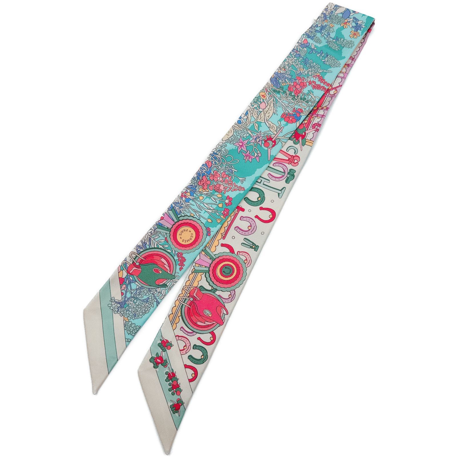 エルメス(HERMES) ツイリー ポニー・ピット・ストップ Pony Pit Stop