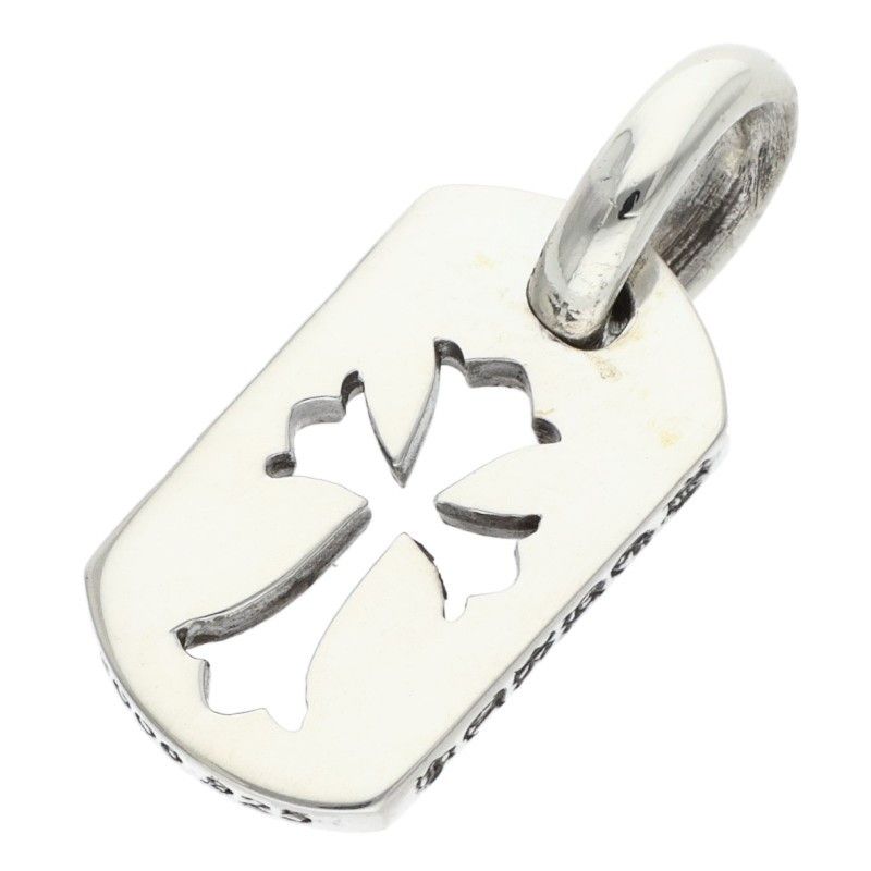 クロムハーツ DT TNY CO CRS/タイニーカットアウトクロスドッグタグ