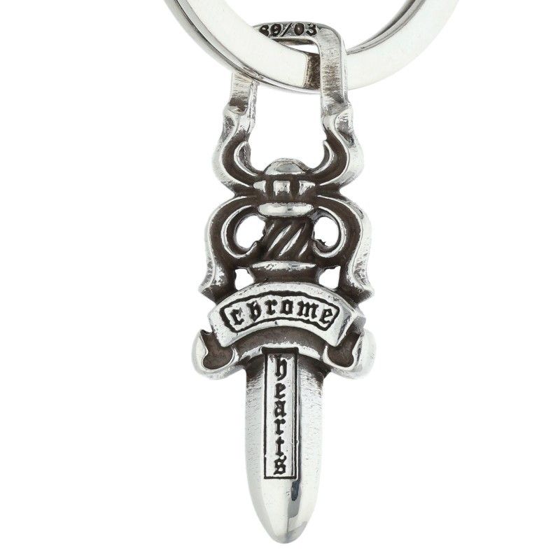 クロムハーツ RNG&No5 DGGR/キーリング#5ダガー シルバーキーリング