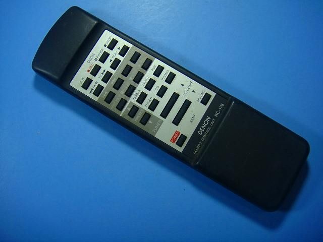 RC-176 DENON デノン オーディオリモコン 送料無料 スピード発送 即決