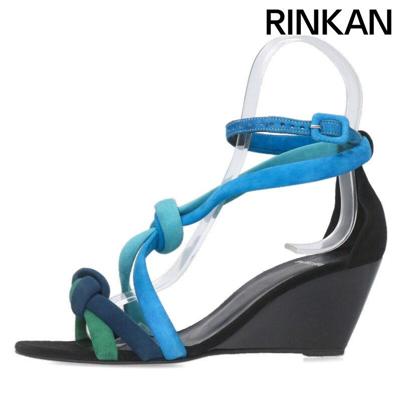 ピエールアルディ オープントゥウエッジソールサンダル レディース 38