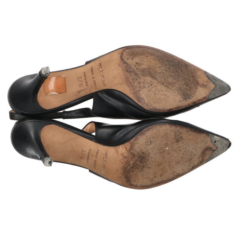 セルジオロッシ レザーハイヒールパンプス レディース 37.5 - メルカリ