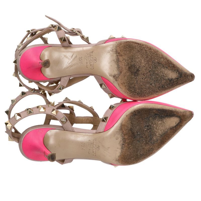 ヴァレンティノ ロックスタッズストラップパンプス レディース 35.5