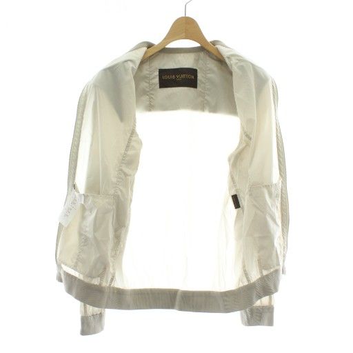 ルイヴィトン LOUIS VUITTON ノーカラージャケット ブルゾン ナイロン