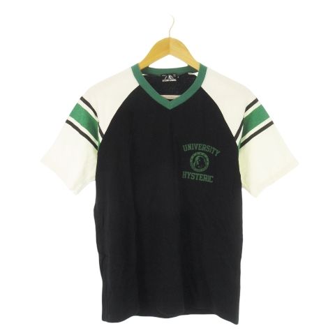 ヒステリックグラマー HYSTERIC GLAMOUR Tシャツ Vネック 半袖