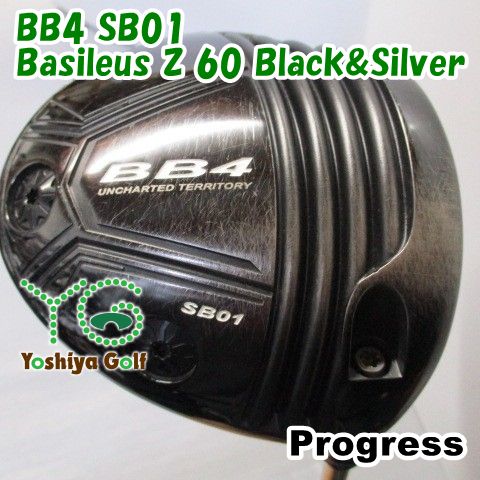 ドライバー Progress BB4 SB01/Basileus Z 60 Black&Silver/S/10.5[139267] - メルカリ