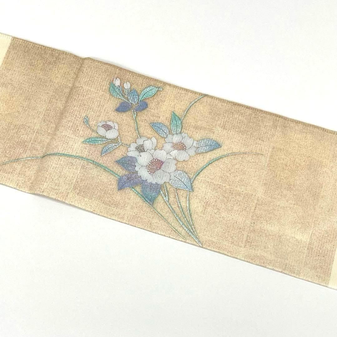 着物と帯 時流】SN25793s◇正絹 九寸夏名古屋帯◇絽 金彩加工 - メルカリ