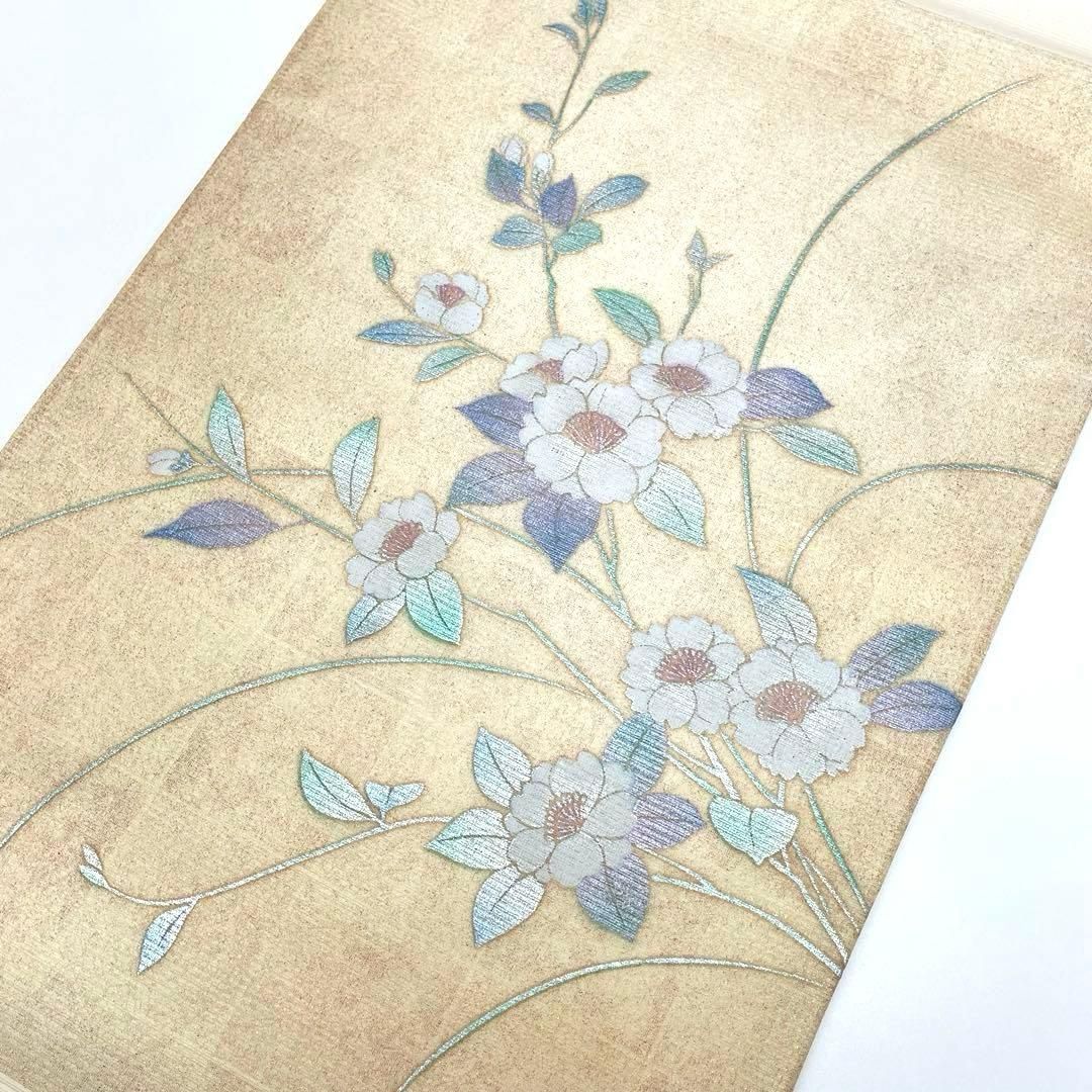 着物と帯 時流】SN25793s◇正絹 九寸夏名古屋帯◇絽 金彩加工 - メルカリ