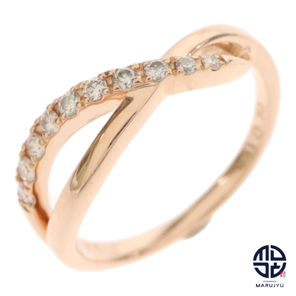 VENDOME AOYAMA ヴァンドーム青山 K18PG 18金ピンクゴールド ウェーブ