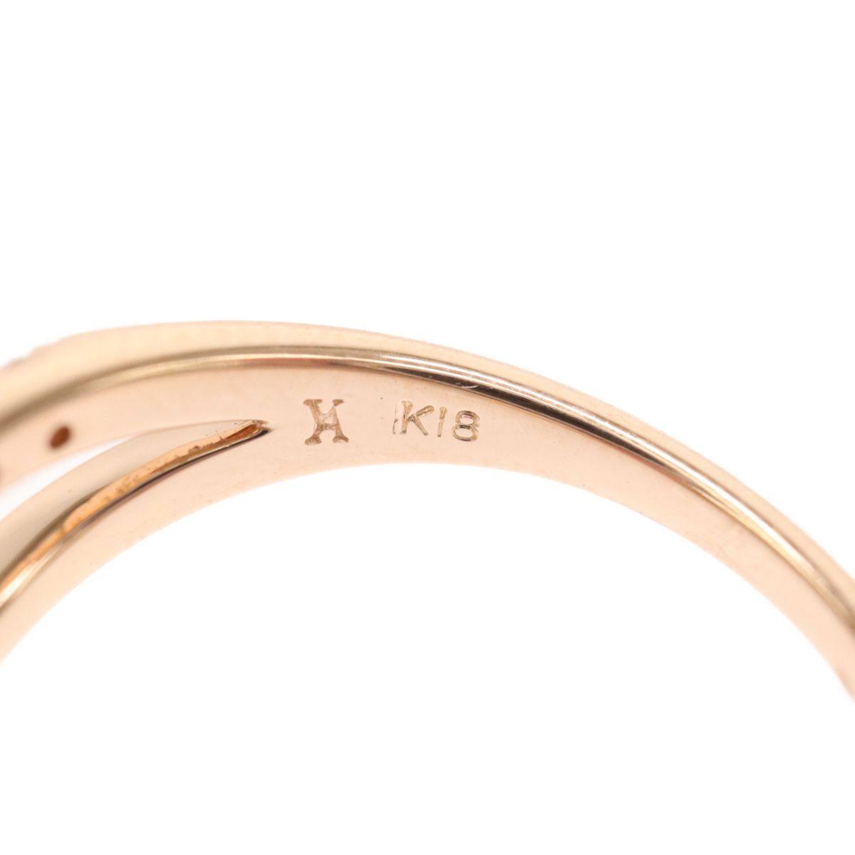 VENDOME AOYAMA ヴァンドーム青山 K18PG 18金ピンクゴールド ウェーブ