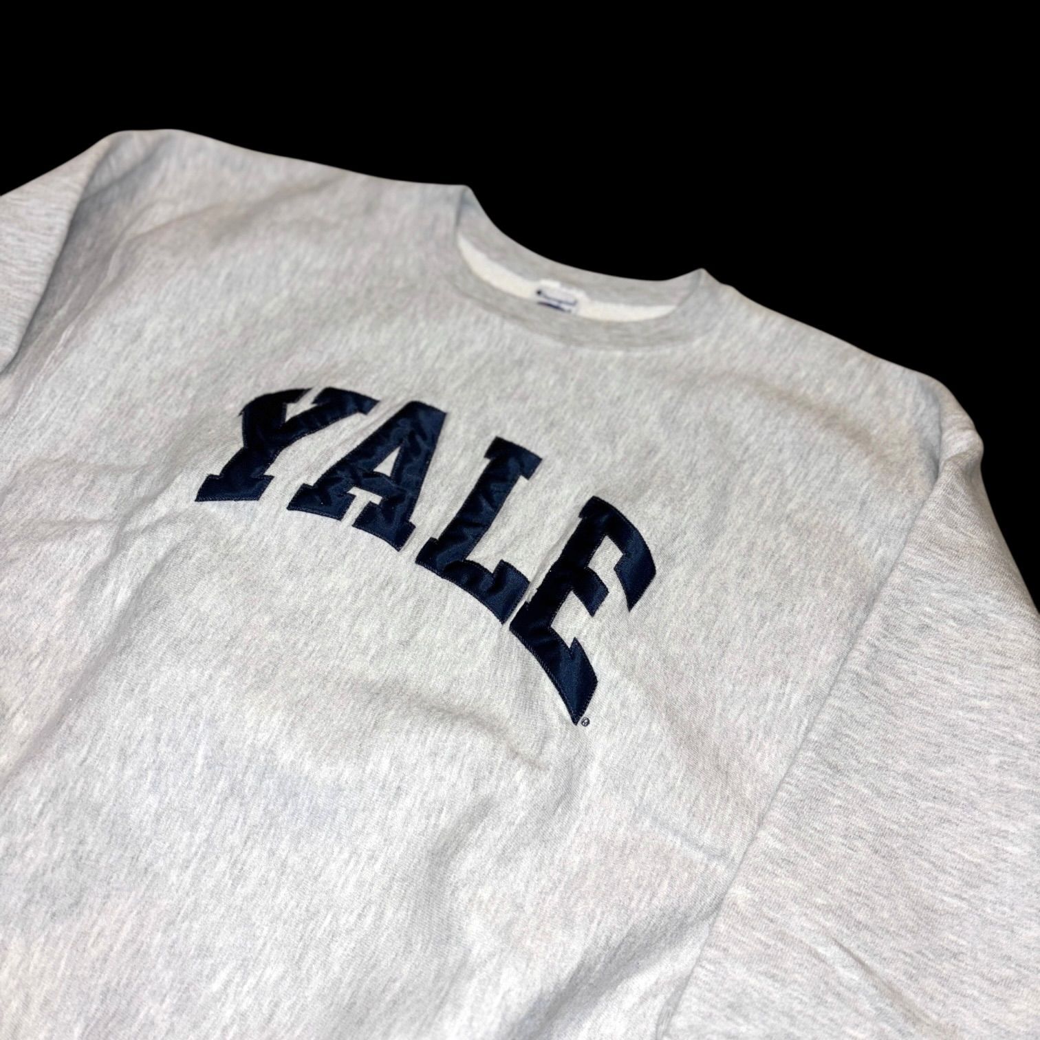 00s CHAMPION REVERSE WEAVE SWEAT YALE L GREY チャンピオン リバース 