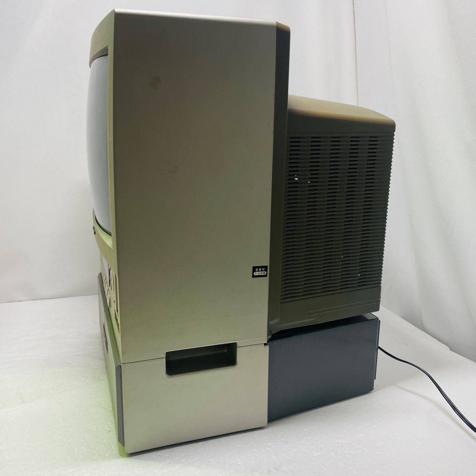 ジャンク品】SHARP シャープ DV-14K100 テレビ一体型カラオケDVD