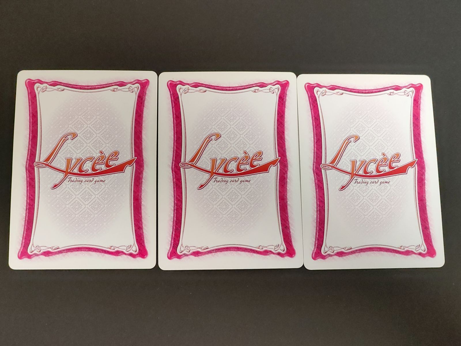 aca477 旧リセ Lycee カード ○ クリン CH-2563 ○ エウレア CH-1750