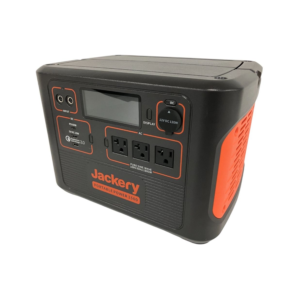 Jackery portable Power 1500 PTB 152 ジャクリ ポータブル電源 電力 アウトドア キャンプ 防災 良好