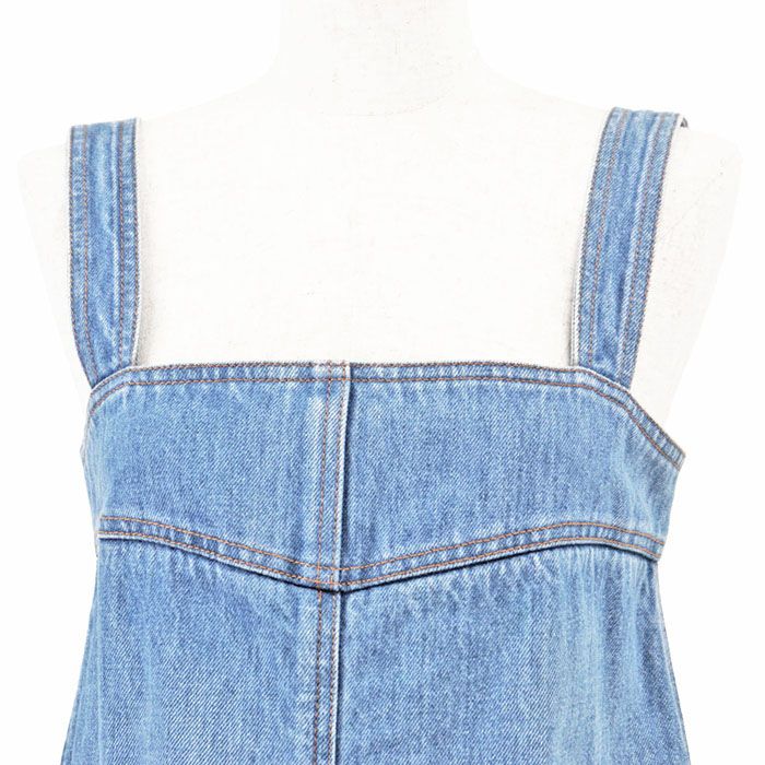 CHANEL シャネル ワンピース デニム ジャンパースカート P49628 2014